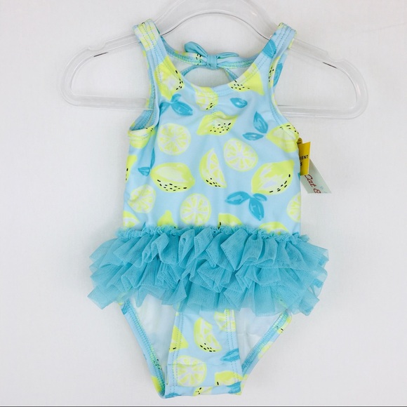 Cat & Jack Other - Cat & Jack | @ Lemon Print Infant Swimsuit NWT 3-6